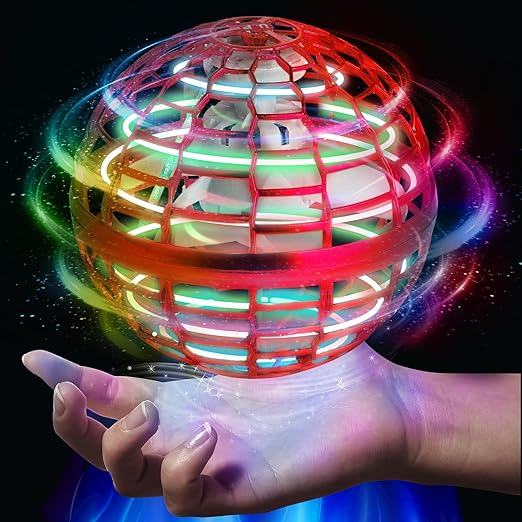 Children's flying ball with light