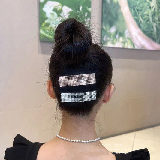 4 Pack Rhinestone BB Clip Broken Hair Clips Fashion Hair Accessories