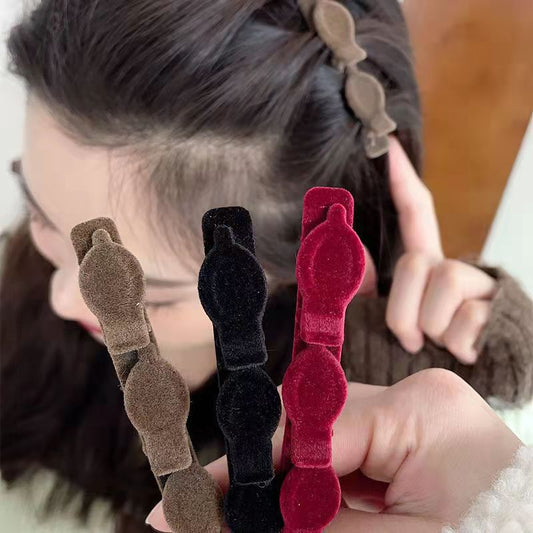 3-Pack Cute multi-use braided hair clip