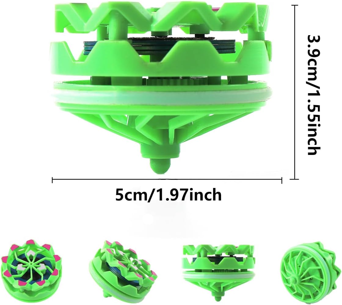 Sparkle Beyblade (4-pack and 6-pack) - safe, fun and lights up