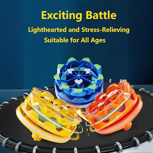 Sparkle Beyblade (4-pack and 6-pack) - safe, fun and lights up