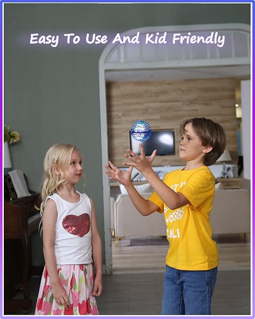 Children's flying ball with light