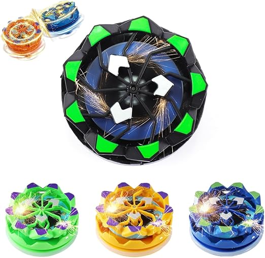 Sparkle Beyblade (4-pack and 6-pack) - safe, fun and lights up