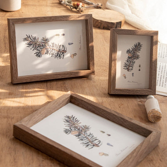 Wooden Photo Frame Photo Desktop Ornament