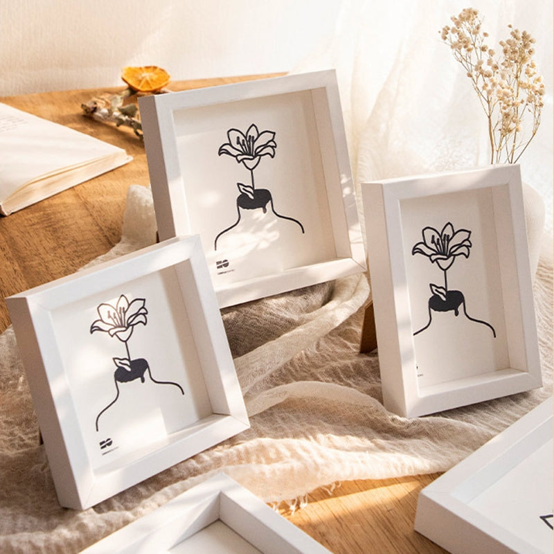 Wooden Photo Frame Photo Desktop Ornament