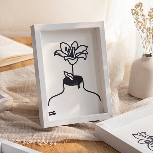 Wooden Photo Frame Photo Desktop Ornament